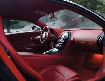 Interior Bugatti Veyron "Sang Noir" '2008