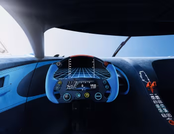 Panel frontal Bugatti Vision Gran Turismo '09.2015