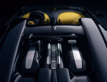 Bajo el capó Bugatti W16 Mistral '2024–pr.