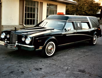 1986 Bayliff Packard Funeral Car