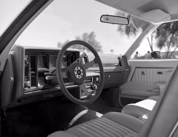 Panel frontal 1979–80 Buick Century Turbo Coupe