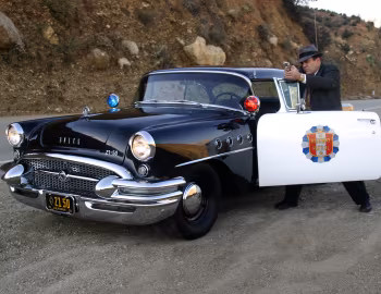 1955 Buick Century 2-door Riviera Hardtop Highway Patrol (66R-4637)