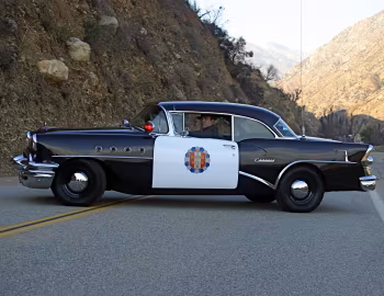 1955 Buick Century 2-door Riviera Hardtop Highway Patrol (66R-4637)