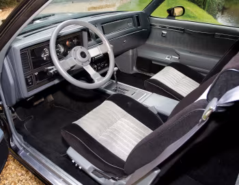 Interior 1987 Buick GNX
