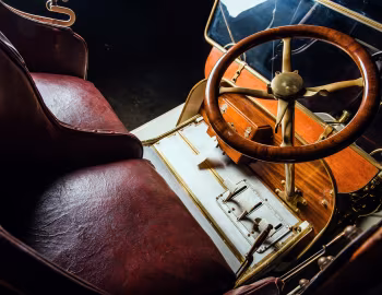 Interior 1909 Buick Model 10 Runabout