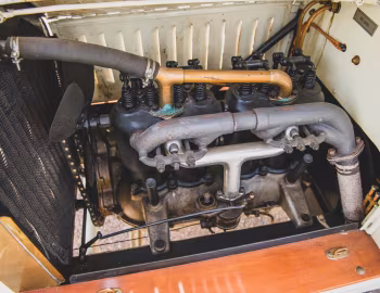Bajo el capó 1909 Buick Model 10 Runabout