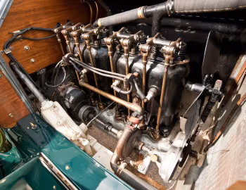 Bajo el capó 1910 Buick Model 19 Touring