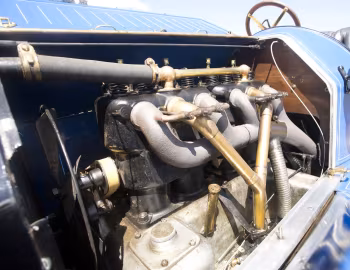 Bajo el capó 1911 Buick Model 38 Roadster