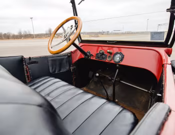 Interior 1916 Buick Model D-45 Tourer