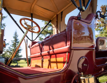 Interior 1909 Buick Model G Runabout
