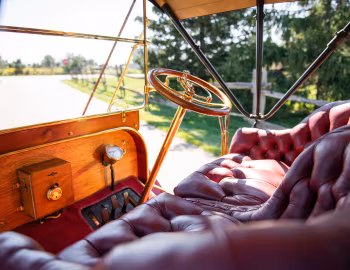 Interior 1909 Buick Model G Runabout
