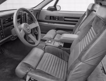 Interior 1988–91 Buick Reatta (4EC97) '01.1988–05.1991