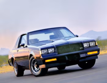1984–87 Buick Regal Grand National (4A K47) '1983–87
