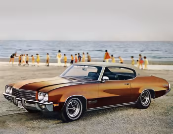 1971 Buick Skylark Custom Sport Coupe (44437)