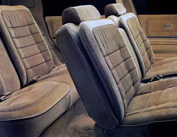 Interior 1985 Buick Skylark Limited Sedan (4X С69) '10.1984–85