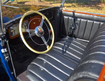 Interior 1938 Buick Special Town Car by Brewster