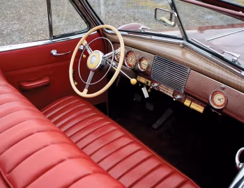 Interior 1940 Buick Special Convertible Phaeton (41C)