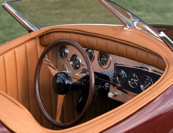 Panel frontal Buick Streamliner '1949