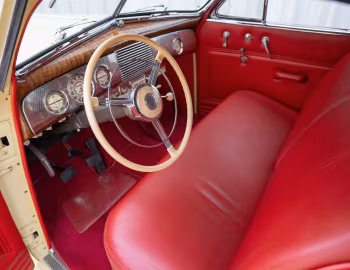 Interior 1940 Buick Super Convertible Coupe (56C)