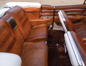 Interior 1958 Buick Limited "Wells Fargo" Convertible (756-4867X)