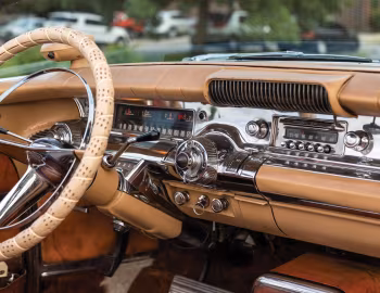 Interior 1958 Buick Limited "Wells Fargo" Convertible (756-4867X)