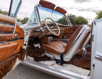 Interior 1958 Buick Limited "Wells Fargo" Convertible (756-4867X)