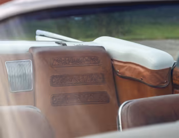 Interior 1958 Buick Limited "Wells Fargo" Convertible (756-4867X)