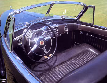 Interior Buick Y-Job Concept Car '1938