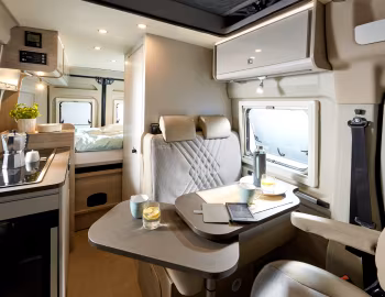 Interior 2022 Fiat Ducato Bürstner Campeo C 540 4×4 '2021–22