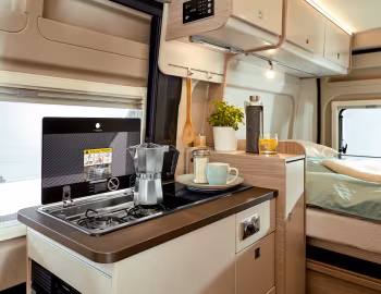 Interior 2022 Fiat Ducato Bürstner Campeo C 540 4×4 '2021–22