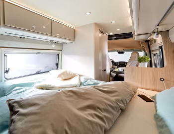 Interior 2022 Fiat Ducato Bürstner Campeo C 540 4×4 '2021–22
