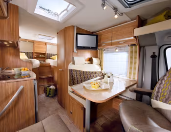 Interior 2009–14 Bürstner Travel Van '2008–14