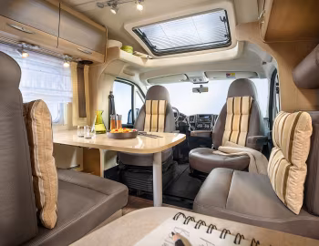 Interior 2009–14 Bürstner Travel Van '2008–14