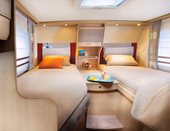 Interior 2009–14 Bürstner Travel Van '2008–14