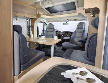 Interior 2009–14 Bürstner Travel Van '2008–14