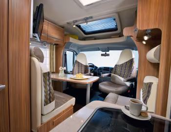 Interior 2009–14 Bürstner Travel Van '2008–14