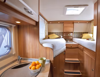 Interior 2009–14 Bürstner Travel Van '2008–14