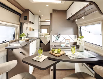 Intérieur 2019 Bürstner City Car C 603 Harmony Line '2018–19