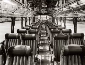 Interior Büssing 6000 T Kässbohrer Gelenkomnibus