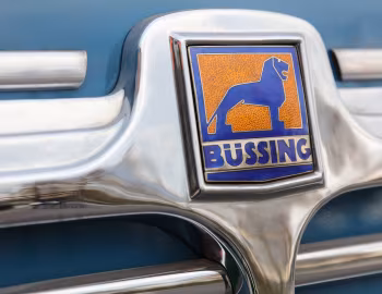 Logotipo Büssing 6500 TU Emmelmann '1954–57