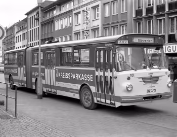 Büssing-Gaubschat Präsident Verbund Gelenkbus '1967–68