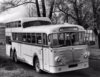 Büssing 6500 TU10 Ludewig 1½ Decker '1959