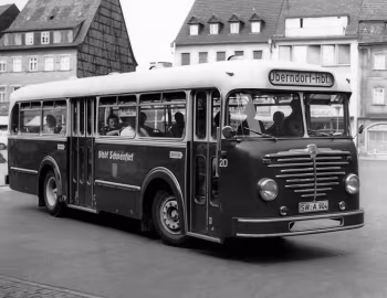 Büssing TU7 Stadtlinienbus Trambus '1956