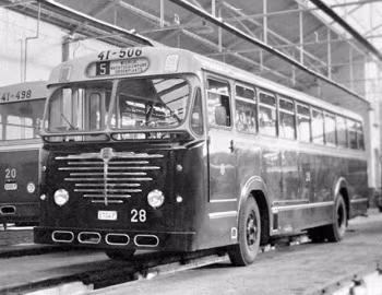 Büssing 6500 TU7 Van Hool '1956