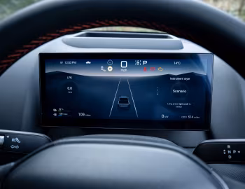 Комбінація приладів BYD Shark [UK-spec] '2026