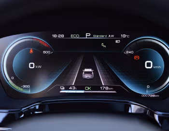 Painel BYD Tang EV [EU-spec] '2022–24