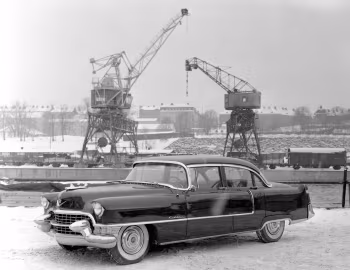 1955 Cadillac Sixty Two 4-door Export Sedan (6219X)