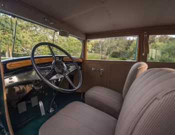 Interior 1931 Cadillac V12 370-A Victoria Coupe by Fisher (31172) '08.1930–12.1931