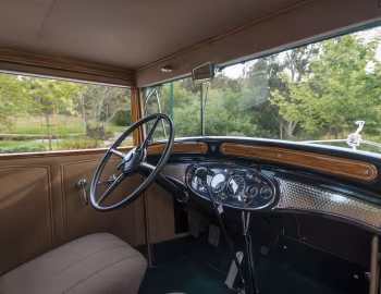 Panel frontal 1931 Cadillac V12 370-A Victoria Coupe by Fisher (31172) '08.1930–12.1931