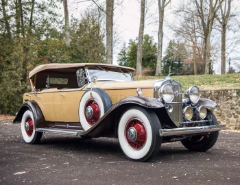 1931 Cadillac V12 370-A Dual Cowl Phaeton by Fleetwood (4760)